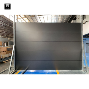 Portes de garage plates en aluminium avec ouvre-porte électrique pour villa Portes sectionnelles coulissantes automatiques Porte d'abri de voiture - Product Image 1