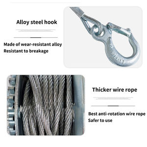 סיטונאי מקצועי יד נעילה עצמית עם מנוף כבל עגינה כלי הרמת מכבים עבות כבד עבור טריילרים סירה - Product Image 5