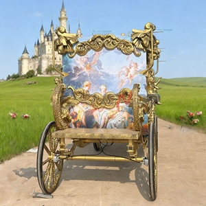 Sculpture de luxe, Calèche royale électrique, Calèche de mariage de princesse, Calèche de voyage, Wagon très demandé. - Product Image 2