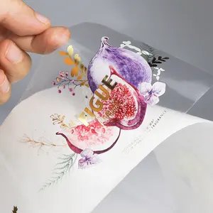 Custom <strong>Printing</strong> Water <strong>Bottle</strong> <strong>Labels</strong> Stickers Transparent Stickers for Water <strong>Bottles</strong> - Product Image 6