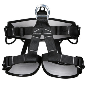 ชุดสายรัดนิรภัยครึ่งตัว Xinda ขนาดเดียว พร้อมห่วงอลูมิเนียมรูปตัว D อุปกรณ์ปีนเขา - Product Image 1