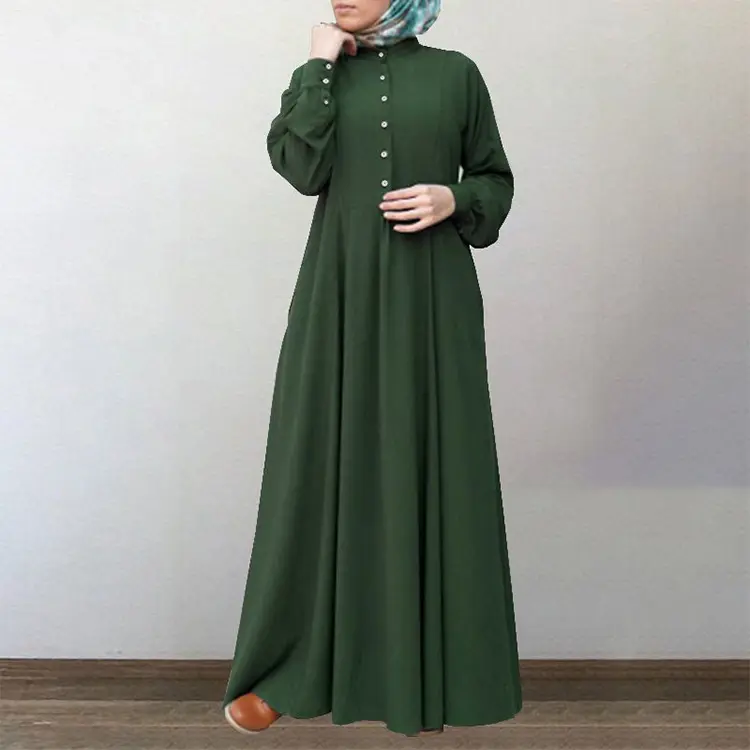 Abiti lunghi khimar camicia musulmana hijab jilab abbigliamento islamico donna abiti musulmani abaya musulmano per donna abbigliamento etnico