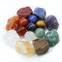 Piedras curativas de 7 Chakras, piedras curativas, regalo de Navidad