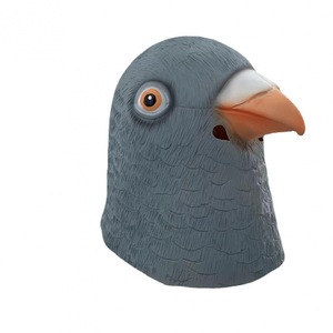 Máscara de pájaro de goma, disfraz de animal para fiestas, unisex, mayores de 12 años - Product Image 5