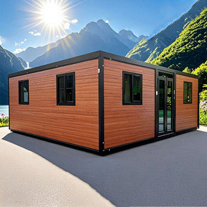 Maison conteneur extensible à double aile de 3 à 5 chambres pour usage agricole, design moderne, prix bas, prête à être expédiée - Product Image 2