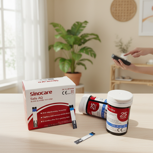 Glucómetro y Tiras Reactivas <span class=keywords><strong>Sinocare</strong></span> Safe AQ - Product Image 3