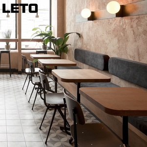 Set di Mobili per Ristoranti Set di Mobili per Caffetterie Tavoli da Pranzo Sedie da Pranzo Consegna Rapida Richieste Benvenute - Product Image 2