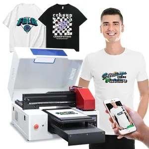 High Quality double printheads dtg printer t-shirt 2023 printing machines for graphic design