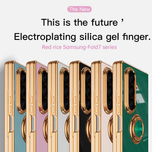 Funda de teléfono de TPU suave chapado en oro brillante para <span class=keywords><strong>Samsung</strong></span> <span class=keywords><strong>Galaxy</strong></span> <span class=keywords><strong>Z</strong></span> Fold 7 <span class=keywords><strong>Flip</strong></span> 6 5 4 <span class=keywords><strong>3</strong></span> - Product Image 4