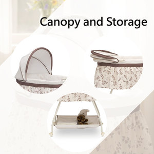 Excellente berceau de bébé nouveau design en gros, lit bébé avec grand rangement - Product Image 2