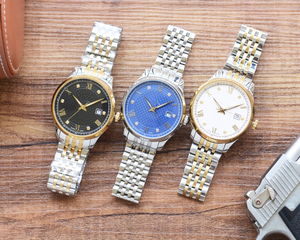 Reloj de Cuarzo para Hombre con Logotipo Personalizado, Resistente al Agua, un Reloj de Lujo con Esfera Grande y Diseño Deportivo en Forma de Barril - Product Image 1