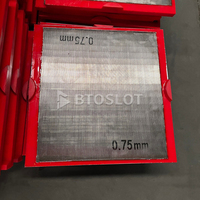Filtre vibrant à caillebotis en acier inoxydable SS316 encadré, anti-colmatage, résistant à l'usure, pour la déshydratation du charbon minier et la séparation solide-liquide