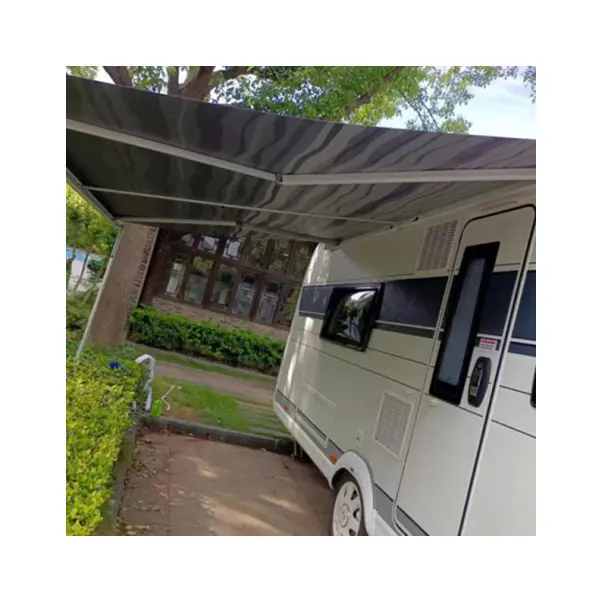 RV Camper Caravan Awnings RV Awning Fabric Fade Retractable Awning Sunshade Outdoor