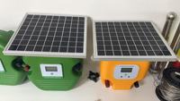 Électrificateur de clôture électrique avec panneau solaire, système de clôture électrique pour la protection du bétail agricole, équipement de sécurité