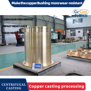 <b>Manganese</b> Chromium Bronze Alloy Bowl Crusher Drill Sleeve for Mining Equipment Cast Processing - Product Image 4