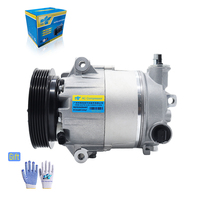 Compresseur de climatisation 12V AC pour voiture, compatible Ferrari 458 488 Maserati 3.8L. Référence : 01141066 07131083615.B 267146.