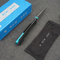 Cuchillo de Cocina BMBM535-3 Bugout, Mango de Fibra de Carbono de Alta Calidad, Personalizable, Envío Rápido desde Almacén en EE. UU., Regalo Ideal, OEM, DIY