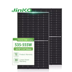 Werksverkauf 535-555 Watt Panels Solares Costos Bifacial Solar Mono Panels