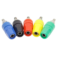 Connecteur de borne M4x36 en laiton, prise jack banane 4mm, 220V 20A