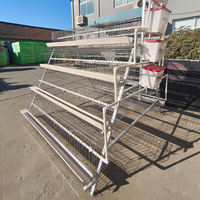 Jaula para Pollos de Acero Galvanizado Tipo A, Modelo Flexible para Avicultura, 1 Año de Garantía