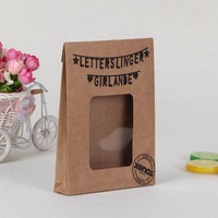 Enveloppes en papier kraft personnalisées avec logo imprimé, fermeture à bouton et à cordon, pour sous-vêtements, vente en gros