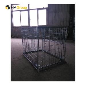 Cages de stockage en acier à mailles métalliques empilables personnalisées pour le transport en entrepôt à haute résistance - Product Image 6