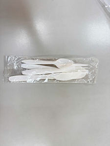 Ensemble de couverts en plastique réutilisables pour la restauration rapide à emporter, couverts en plastique PP, échantillon disponible, grossiste OEM/ODM - Product Image 5