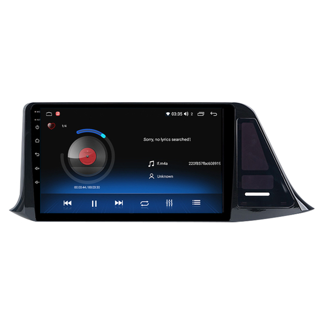 Factory 64g Car Radio DVD Palyer for C-HR CHR 1 Din Left Hand Drive 2016 - 2020