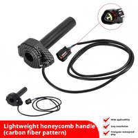 New Universal Aluminum Alloy 22mm Accelerated Throttle Grip Replacement 1 Year Warranty for Light Bee SX Electric Motorcycle