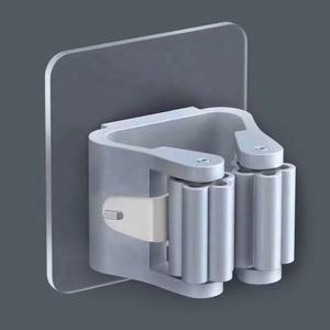 עמיד למים רכוב אמבטיה קיר-רכוב צינור יניקה תליית צינור יניקה מתלה עם אחסון mop - Product Image 6