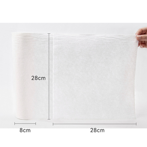 Rouleau de torchon de cuisine carré en fibre de <span class=keywords><strong>bambou</strong></span> 28*28cm, chiffon de nettoyage réutilisable sans peluches pour comptoir, dégraissant, pour essuyer les casseroles - Product Image 5