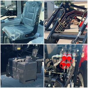 Vente directe usine – <span class=keywords><strong>Tracteur</strong></span> 100 CV 4x4 à roues motrices avec moteur diesel, cabine et boîte <span class=keywords><strong>de</strong></span> vitesses – Composants moteur personnalisables - Product Image 5