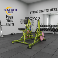 Máquina de Remo Comercial ISO de Grado Industrial Avanzado para Entrenamiento de Fuerza de Espalda, Modelo KAISHI HM-2001, Origen Shandong, Duradera y Segura