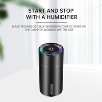 Nano Fog Intelligent AI Chip Spay Light Button Essential Oil Vehicle Humidifier Home Fragrance Humidifier Usb English 3 Hours