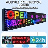 Letrero LED Interior Programable Personalizado a Todo Color, OEM/Agencia, Autoservicio, Control por Aplicación Digital, Video Wall Animado