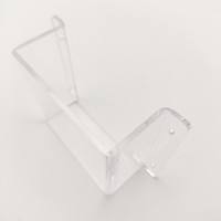 Présentoir de Vêtements Premium Personnalisé en Acrylique Transparent Anti-Poussière à Quatre Côtés Démontable, Montage Facile, pour Exposition et Magasin