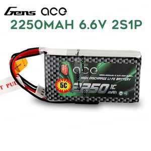 Batería Gens Ace LiFe Signal de 2250mAh 6.6V 2S 2S1P, 98g, Personalizada con Conector BBL1 Futaba 3P para Control Remoto 14SG 4PLS T8J - Product Image 2