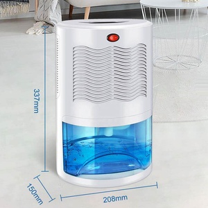 Déshumidificateur semi-conducteur avec réservoir d'eau amovible, mini déshumidificateur portable pour la maison, 1L par jour - Product Image 2