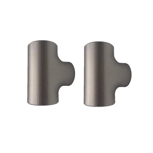 Té soudé en acier inoxydable de diamètre égal, raccord de tuyau industriel, joint de tuyau en acier sans soudure, estampage hydraulique - Product Image 5