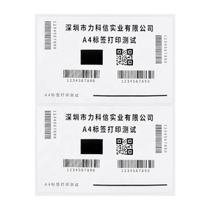 Etiquetas Adhesivas Blancas A4 210*297mm, Tamaño Personalizado, Impresión de Etiquetas de Código de Barras, Etiqueta Térmica para Impresoras Láser e Inyección de Tinta - Product Image 5