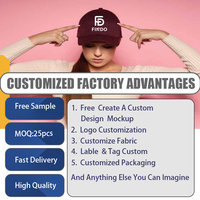 Rendimiento de moda Jersey Fleece Hat Cadena Decoración 3D Bordado Logo 5 paneles Gorra de béisbol no estructurada Ajuste cómodo