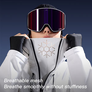 HXF03 2023 Usine 2 Pièces Combinaison de <span class=keywords><strong>Ski</strong></span> <span class=keywords><strong>Veste</strong></span> Chaude Coupe-Vent Imperméable Combinaison de Neige Globale Combinaison de Vitesse de <span class=keywords><strong>Ski</strong></span> pour Adulte - Product Image 5