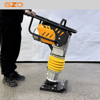 Machine de compactage électrique GZD HCD125, piqueuse vibrante, compacteur vibrant