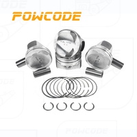 Pièces de piston moteur Piston et segments 82.5mm 06L107065BD Kit de piston pour EA888 Audi A3 A4 A5 Seat Leon Superb VW Polo B9 1.8T