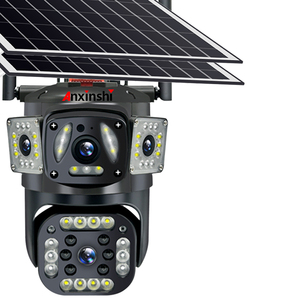 Productos Populares: Cámara Solar PTZ de 16MP con 4G y WIFI, Tres Lentes y Dos Imágenes, Cámara PTZ Exterior con Energía Solar ASIH360-PTG5490 - Product Image 1