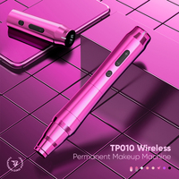Dermografo Stylo de maquillage permanent à batterie sans fil Machine à tatouer SPMU avec 2 piles Micropigmentation Maquillage permanent