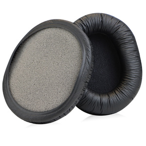 Coussinets d'oreille en cuir froissé effet peau de grenouille pour Sony MDR-7506 MDR-V6 MDR-CD900ST, coussinets de remplacement à texture originale - Product Image 2