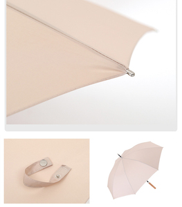 Xương ô dù tự động biểu tượng tùy chỉnh Kinh doanh Quà Tặng Mặt trời mưa mái vòm ô dài xử lý thẳng quá khổ vàng ô dù - Product Image 4