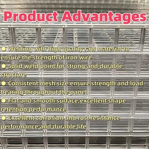 Trực tiếp cung cấp nhà máy tùy chỉnh 8 10 Gauge <span class=keywords><strong>gi</strong></span> 2x2 2x4 4x4 nhúng nóng thép mạ kẽm hàn dây lưới Bảng điều chỉnh - Product Image 4