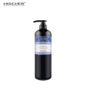 hischer prival标签工厂价格批发有机洗发水受损发质适用草药摩洛哥坚果油洗发水